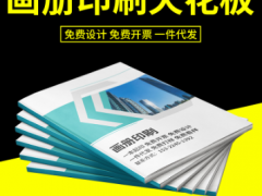 宣传画册印刷 彩色打印复印印刷厂目录彩页小册子产品 印刷说明